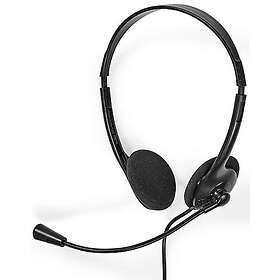 Nedis Datorheadset CHSTU110BK USB-A/C