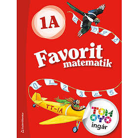 Kerttu Ristola, Tiina Tapaninaho, Lea Suvenranta: Favorit matematik 1A Elevpaket Tryckt bok Digital elevlicens 12 mån