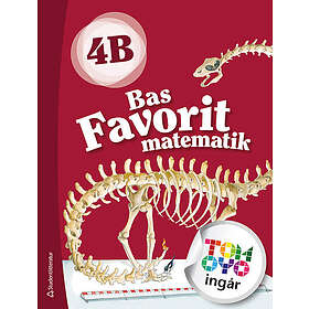 Jaana Karppinen, Jaana Ronkainen-Salminen, Päivi Kiviluoma, Päivi Kiviluoma, Timo Urpiola: Bas Favorit matematik 4B Elevpaket Tryckt bok Dig