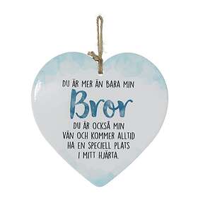 Dekorationshjärta Bror