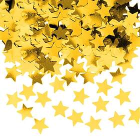 Bordskonfetti Stjärnor Guld Metallic 14 gram