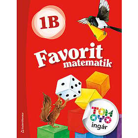 Kerttu Ristola, Tiina Tapaninaho, Lea Suvenranta: Favorit matematik 1B Elevpaket Tryckt bok Digital elevlicens 12 mån