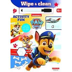 Red: Nickelodeon Paw Patrol Wipe & Clean Activity Fun