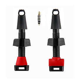 Barberi Barbieri Presta Carbonaria Tubeless Valves Svart 35 mm