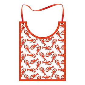 Haklapp Kräftor Röd/Vit