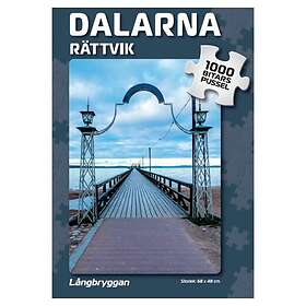 Svenska Pussel Rättvik Långbryggan 1000 Brikker