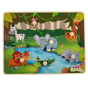 Knoppussel Afrikas Dyr 7 Brikker