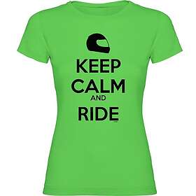 Kruskis Keep Calm And Ride Short Sleeve T-Shirt (Dam)