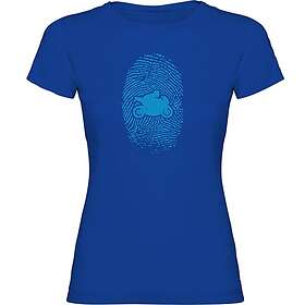Kruskis Motorbiker Fingerprint Short Sleeve T-Shirt (Dam)