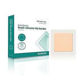 Klinion Wound Care Kliniderm Foam Silikon Lite Border 10 x cm 5 st