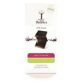 Balance Stevia Choklad Mörk Kakaonibs 85g