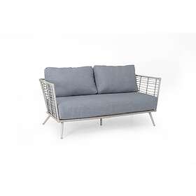 Sunzo Bari soffgrupp Grå 3-sitssoffa, 2 fåtöljer & bord