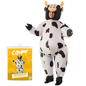 Uppblåsbar Maskeraddräkt Kossa