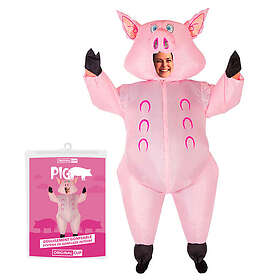 Uppblåsbar Maskeraddräkt Gris