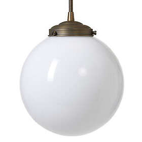 T756, T737, T738 Orsa rund glasglober (Vit 20cm)