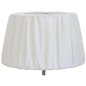 Sabina skärmar rynkad vit (30cm)