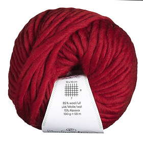 Panduro Hobby Garn Chunky Wool 100g röd