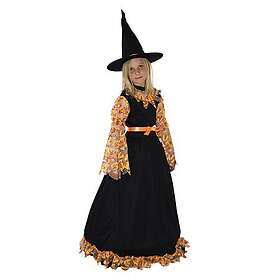 Utklädning Pumpa Häxa Storlek 122-134