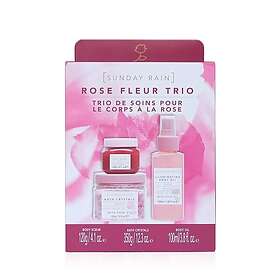 Sunday Rain Giftset Rose Fleur Bath Trio