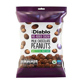 Diablo Melkesjokolade Peanøtter 40g