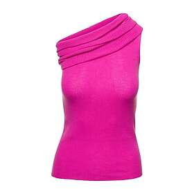 Rick Owens Ribbstickad One-Shoulder Top