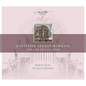Martin Jelev; Antonius Adamske Gottfried August Homilius: Works for Oboe and Organ CD
