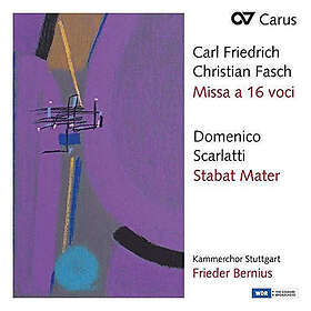 Kammerchor Stuttgar; Frieder Bernius Carl Friedrich Christian Fasch: Missa a 16 Voci/... CD