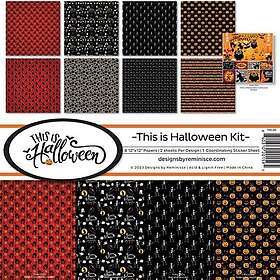 Reminisce Paper Pack This Is Halloween 12x12 Tum