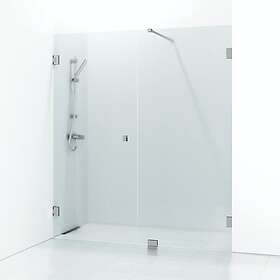 Svedbergs Duschdörr 180° Rak Kombi 656416S