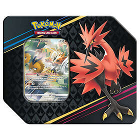 Pokémon TCG: Crown Zenith 5-Booster Tin (Galarian Zapdos, Articuno or Moltres)