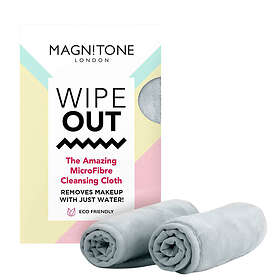 Magnitone London WipeOut! The Amazing MicroFibre Cleansing Cloth Grey (x 2)