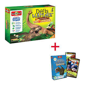 BioViva Lot : Défis nature : Dinosaures et Jeu de société Défis nature Le grand jeu Dinosaures