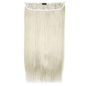 Lullabellz Thick 24 1-Piece Straight Clip in Hair Extensions (Various Colours) Bleach Blonde