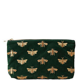 Elizabeth Scarlett Honey Bee Forest Velvet Everyday Pouch