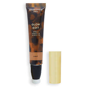 Revolution PRO Glow Edit Cream Contour and Bronze 15ml (Various Shades) Light