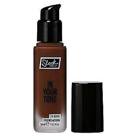 Sleek Makeup in Your Tone 24 Hour Foundation 30ml (Various Shades) 4W