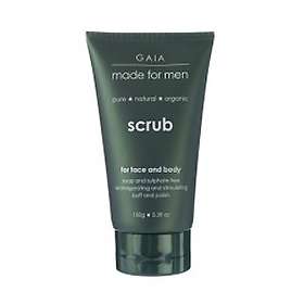 Gaia Skin Naturals Made For Men Face & Body Scrub 150ml