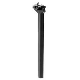 Promax Adjustable 12 Mm Offset Seatpost With 2 Screws Silver 400 mm 31.6 mm