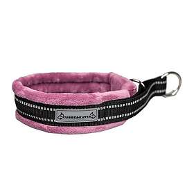 Kusse & Kutta Hundhalsband i Bred Modell Fluffigt Rosa (10)