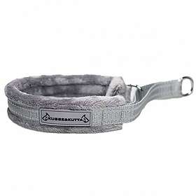 Kusse & Kutta Hundhalsband i Bred Modell Fluffigt Grå (5)