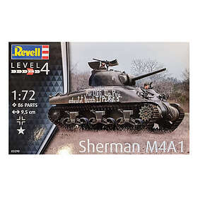 Revell Sherman M4A1 1:72 86 Bitar