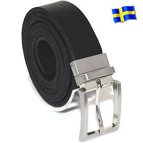 Läderbälte Bull svart 30mm 850-SP20