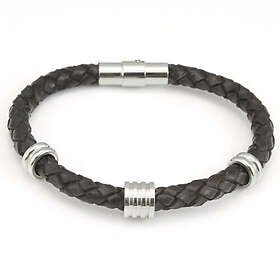 Läderarmband Tony svart