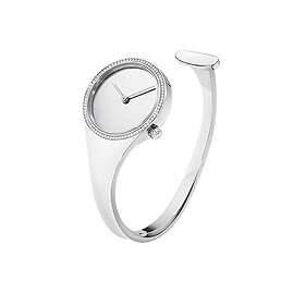 Georg Jensen Vivianna Bygelklocka 27 mm Kvartsverk Diamantinfattning
