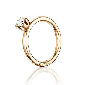 Efva Attling Love Bead Wedding Ring 0,30 ct Gold