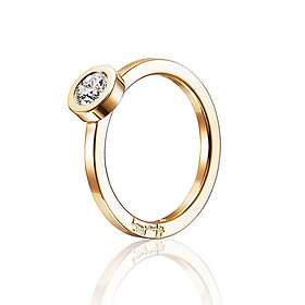 Efva Attling The Wedding Thin Ring 0,40 ct Gold