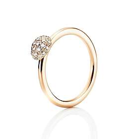 Efva Attling Love Bead Ring Diamonds Gold