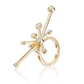 Efva Attling Kaboom & Stars Ring Gold