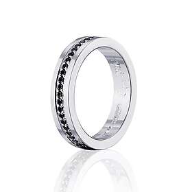 Efva Attling 4 1/2 & Black Stars Ring Gold