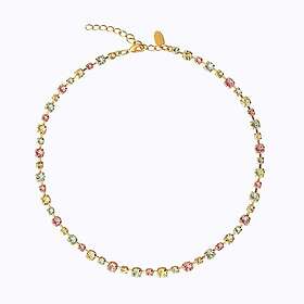 Caroline Svedbom Calanthe Necklace Gold Summer Combo